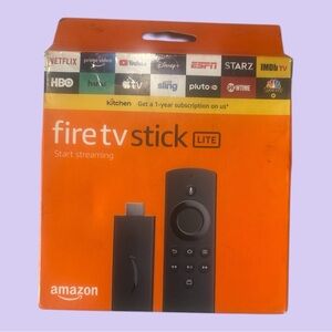 Amazon Fire TV Stick Lite with Alexa Voice Remote Lite | 1080p HD